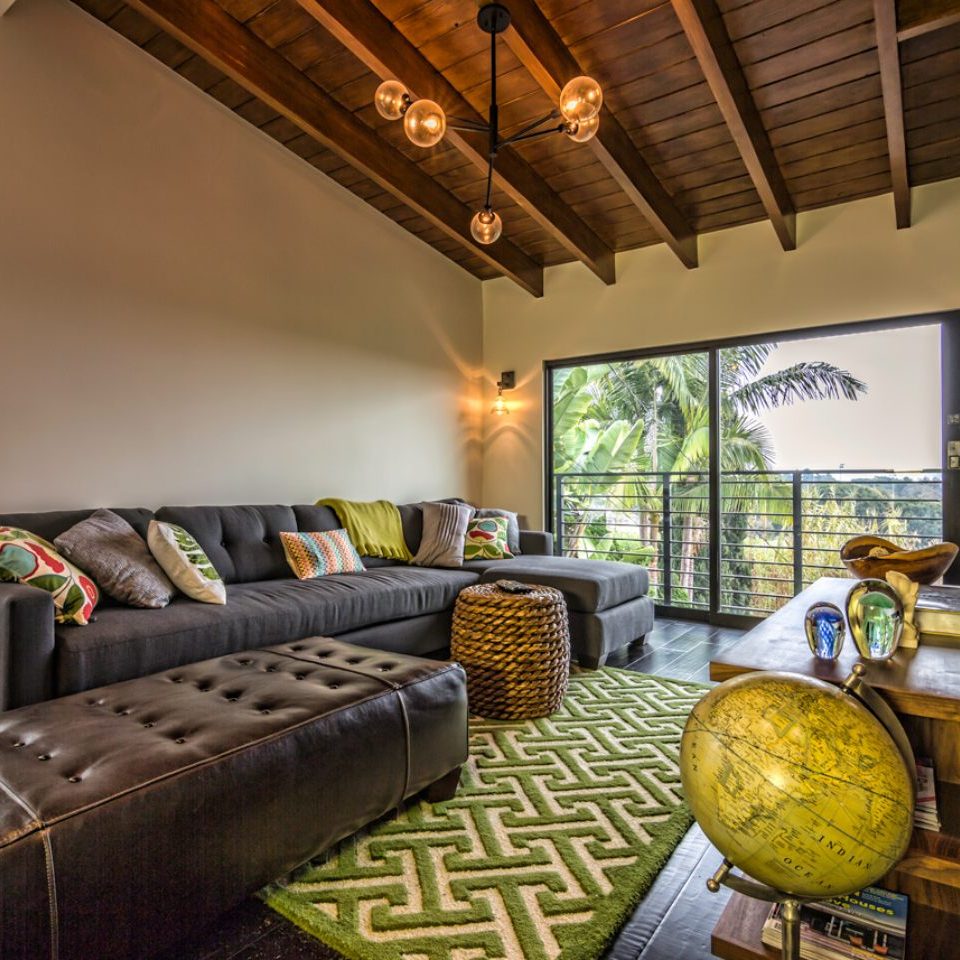 Modern style living room remodeling done by SOD Home Group