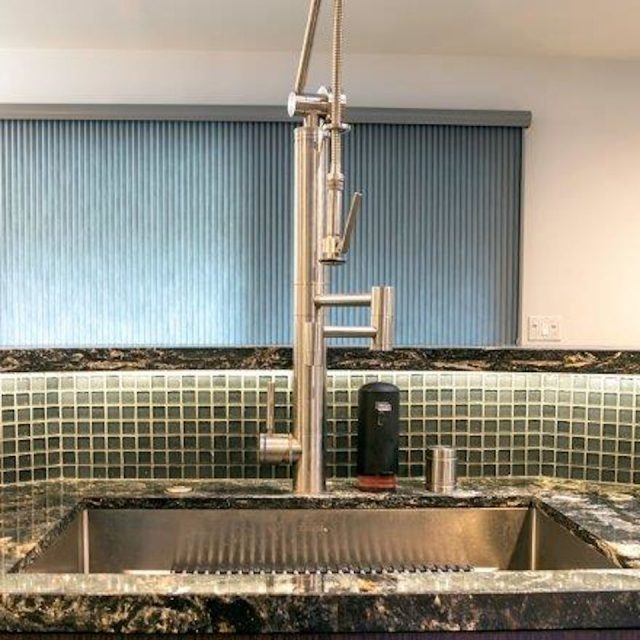 Designed kitchen faucet