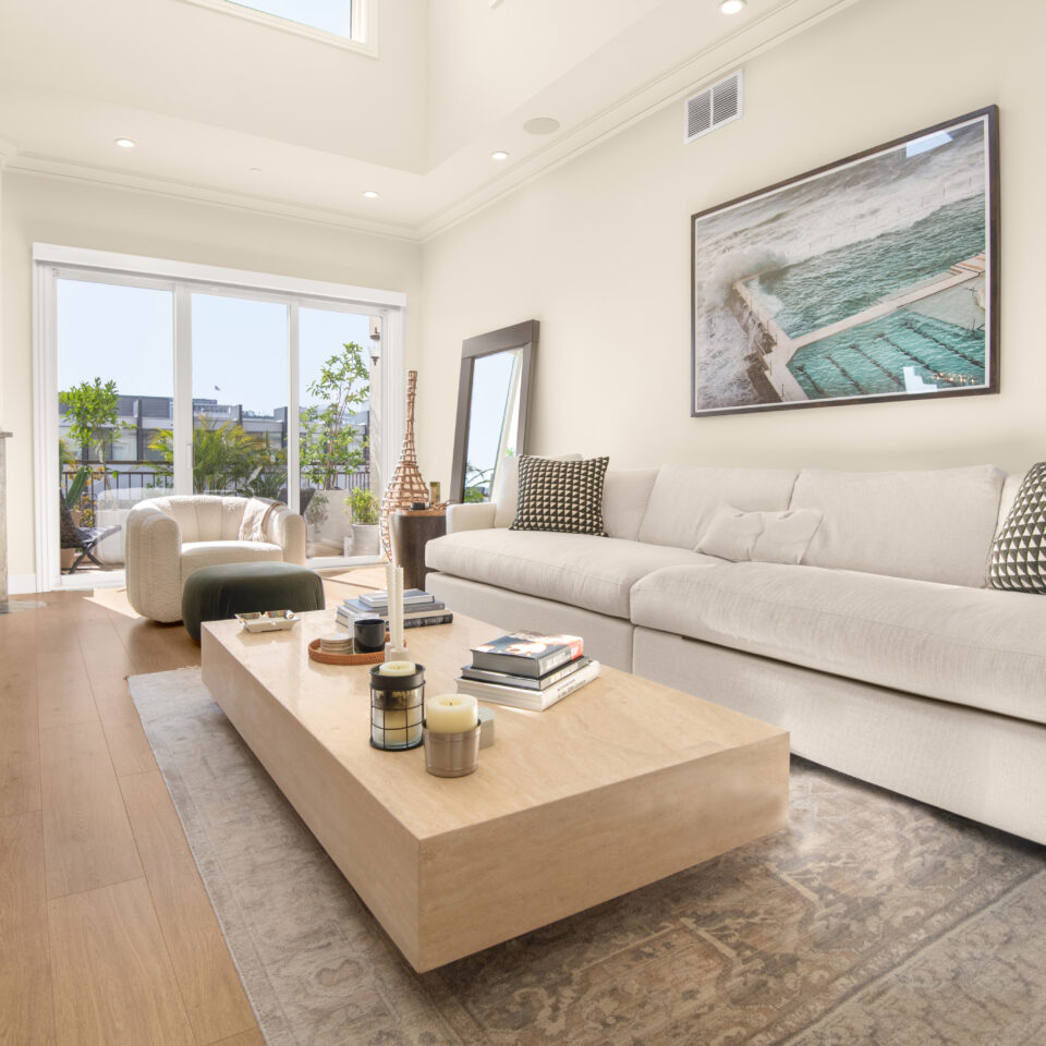 Living room remodeling